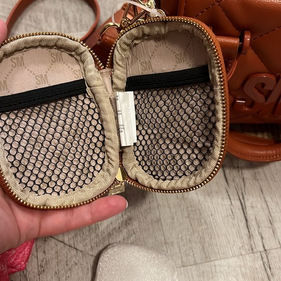 NEW Steve Madden whiskey spice crossbody with mini wallet - Picture 10 of 16